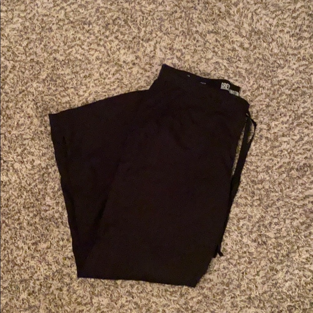 XL Greys Anatomy scrub bottoms